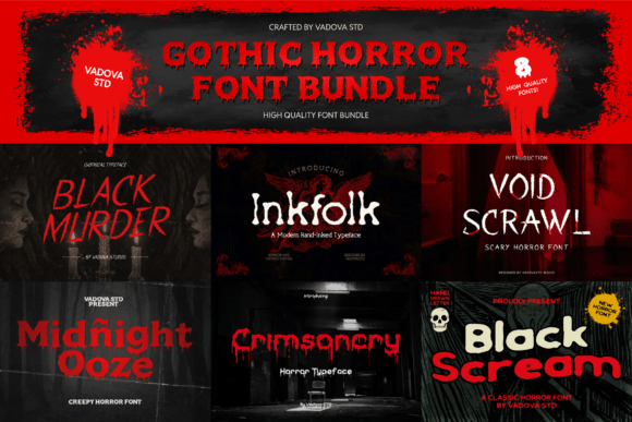 Download Gothic Horror Bundle - Premium Resources